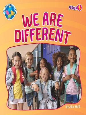 cover image of We Are Different